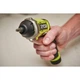 Отвертка аккумуляторная Ryobi RSD4-120TA2, USB Lithium, 4V, 1х2Ah, 5Нм, 200об/мин, 2 насадки, 10 бит, кейс (5133006211) Ryobi 5133006211 992650 - изображение 6