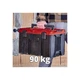 Ящик для инструментов Einhell E-Case M до 90кг. (4540021) EINHELL 4540021 982021 - изображение 5