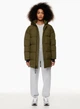 Пуховик зимовий Aritzia The Super Puff Mid S Хакі - зображення 5