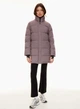 Пуховик зимовий Aritzia The Super Puff Mid S Лілово-сірий - зображення 1