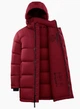 Пуховик зимовий Aritzia The Super Puff Mid XS Бордовий - изображение 4