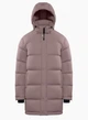 Пуховик зимовий Aritzia The Super Puff Mid S Лілово-сірий - зображення 8