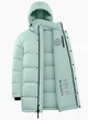 Пуховик зимовий Aritzia The Super Puff Mid М М'ятний - зображення 11