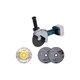 Шліфувальна машина Bosch GWS 182P 125 мм 18V, 2800-9000об/хв, 1.7кг (без АКБ та ЗП) (0.601.9H6.L01) BOSCH 0.601.9H6.L01 992844 - зображення 2