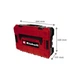 Ящик для інструментів Einhell E-Case S-F (поролон), до 25к, вкладиш з поролону Grid Foam Set (4540019) EINHELL 4540019 982033 - зображення 5