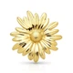 Брошь из стали BROCHE бижутерия Модерн Ромашка золотистая BRBF115359 - изображение 1