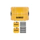 Ящик для інструментів DeWALT для біт системи TSTAK Tough Case М із футляром-2 шт, касетами для біт 6 шт. (DT70803) DeWALT DT70803 981862 - зображення 3