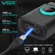 Электробритва VGR V-378 BLACK шейвер, двойное лезвие + триммер, регулировка мощности 7000-9000 RPM, LED Display - изображение 3