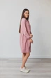 Сукня жіноча Estilo повсякденна-casual мікровельвет пудровий 01-203 42р - изображение 2