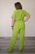Костюм жіночий Estilo повсякдений-casual креп салатовий 02-110 52р - изображение 2