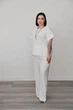 Костюм жіночий повсякдений-casual креп молочний 02-111 54р - изображение 4