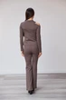 Костюм жіночий повсякдений-casual мустанг фліс графіт 02-096 44р - зображення 3