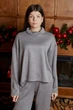 Костюм жіночий Estilo повсякдений-casual ангора сірий 02-084 44р - изображение 2