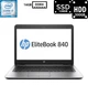 Ноутбук Hewlett Packard EliteBook 840 G3 14” TN 1920x1080 Core i7-6600U 16GB DDR4 SSD 128GB+HDD 500GB HD Graphics 520 Камера (H840G3i7R8S128H500A) Б/В - зображення 1