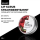 Скраб для губ Полуниця М'ята HILLARY Lip Scrub Strawberry Mint,30г - зображення 1