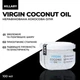 Нерафінована кокосова олія Hillary VIRGIN COCONUT OIL , 100 мл - изображение 2