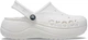 Женские кроксы на платформе Crocs Baya Platform Clog, белые, W8/38-39/24-25см - изображение 1