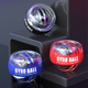 Мяч-гироскоп для укрепления кисти тренажер Gyro Ball прозрачный с черным - изображение 3