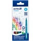 Фломастеры-кисточки Kite Creative K-1149, 6 цветов, металлические - изображение 1