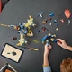 Конструктор LEGO Розбійник: Робот-вершник на драконі, 71843 - зображення 4