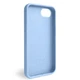 Чехол Fiji Silicone Case для Apple iPhone 16e бампер накладка Soft Touch с микрофиброй Lilac - изображение 2