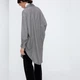 Рубашка удлиненная рубашка черно-белого цвета Zara размер S - изображение 5
