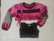 Дитячий танцювальний костюм hip-hop, jazz 110-116 см малиновий - зображення 3