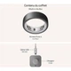 Смарт-кільце Oura Ring 4 Size 14 Stealth (JZ90-54218-14) [161018] - зображення 3