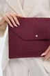 Чохол для ноутбука GUDZYK 13"- 13,6" Марсала для Macbook, HP, Lenovo та ін. - изображение 4