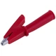 Крокодил красный 10A, L=32/50mm, WD1096 Red - 697729 - изображение 1