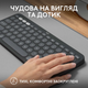 Клавіатура Logitech K380s Pebble Keys 2 Tonal Graphite (6915629) - зображення 8