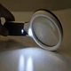 Ручная лупа с подсветкой LED 3X/45X, увеличительное стекло 75 мм для чтения, с двойной линзой XJ4702 - изображение 7