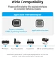Кабель Vention USB 2.0 AM-BM, 1.5 м, 480Mbps Printer PVC Black (COQBG) - изображение 6