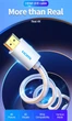 Кабель Vention HDMI M-M, 10.0 м, V2.0, 4K 60Гц, оплетка, Silver Metal Type (AABIL) - изображение 6