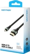 Кабель Vention HDMI M - Micro HDMI M, 2.1 м, V2.0 8K 60Гц Aluminum Alloy Type Green (AGKGH) - зображення 2