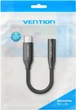 Переходник Vention USB-C --> аудио Jack 3.5мм, Aluminum Alloy, Black (BIIBA) - изображение 3