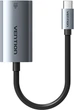 Перехідник Vention USB 3.1 Type-C --> Ethernet RJ45 1000Mb Black Aluminum Alloy Type (CFPHB) - зображення 3