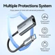 Перехідник Vention USB 3.1 Type-C/USB-A --> Ethernet RJ45 1000Mb сірий Aluminum Alloy Type (CFQHB) - зображення 5