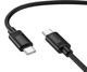 Кабель Hoco X122 Benefit USB Type-C - Type-C 60w 3А кабель для быстрой зарядки телефона 1 м Черный - изображение 2