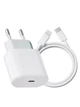 Зарядка Комплект швидкого заряджання 20W для Apple iPhone 11/12/13/14/15/16/17 Pro Max (блок + кабель type-c - lightning) - изображение 1