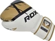 Боксерские перчатки RDX BOXING GLOVES BGR-F7 белый, золотой 8 унций (BGR-F7GL) - изображение 3