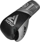 Боксерские перчатки RDX BOXING GLOVES MARK PRO FIGHT TRI KORTA 1 черный, серебристый 10 унций (BGM-PFTK1S) - изображение 2