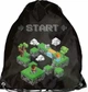 Школьный рюкзак на колёсах Paso Minecraft Gamer 5 в 1, с телескопической ручкой, пеналом, ланч-боксом и бутылкой и сумкой для обуви - изображение 5