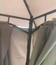 Садовий павільйон намет 3×4 м для дачі з дахом та шторами бежевий - зображення 4