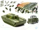 Набор военных солдатиков 307 предметов с техникой и оружием - изображение 1