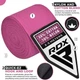 Бинты RDX HAND WRAPS 2.5 METER HWJ-RP 2,5 м розовый (5054421855409) - изображение 3