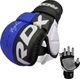 Перчатки тренировочные RDX Grappling Gloves Rex T6 Plus GGR-T6U L Черно-синие с белым (5054421880678) - изображение 3