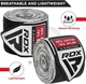 Бинты RDX HAND WRAPS 2.5 METER HWJ-CG 2,5 м серый (5054421855027) - изображение 2