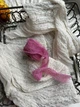 Декоративна стрічка з жатого шовку VTILENE рожева, Pink, 1.5 см, 3 м - зображення 2
