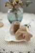 Стрічка з жатого шовку преміум VTILENE, Taupe, 1.5 см, 3 м - зображення 1